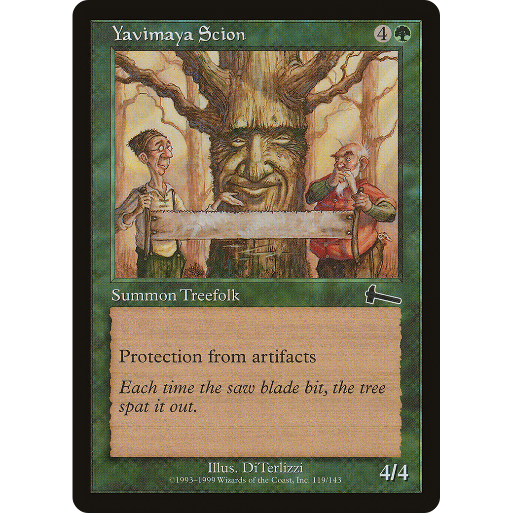 Yavimaya Scion (ULG-119) - Urza's Legacy Foil