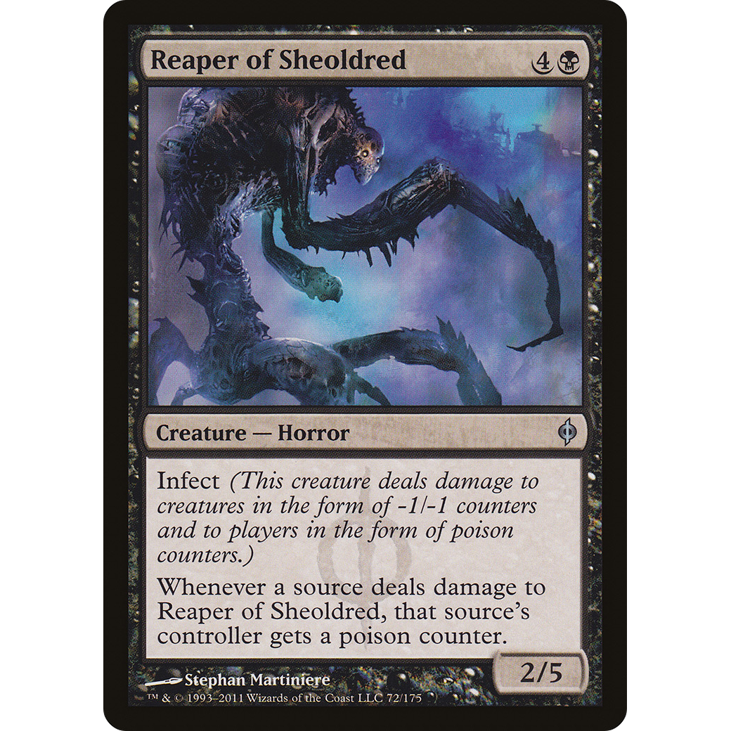 Reaper of Sheoldred (NPH-072) - New Phyrexia Foil