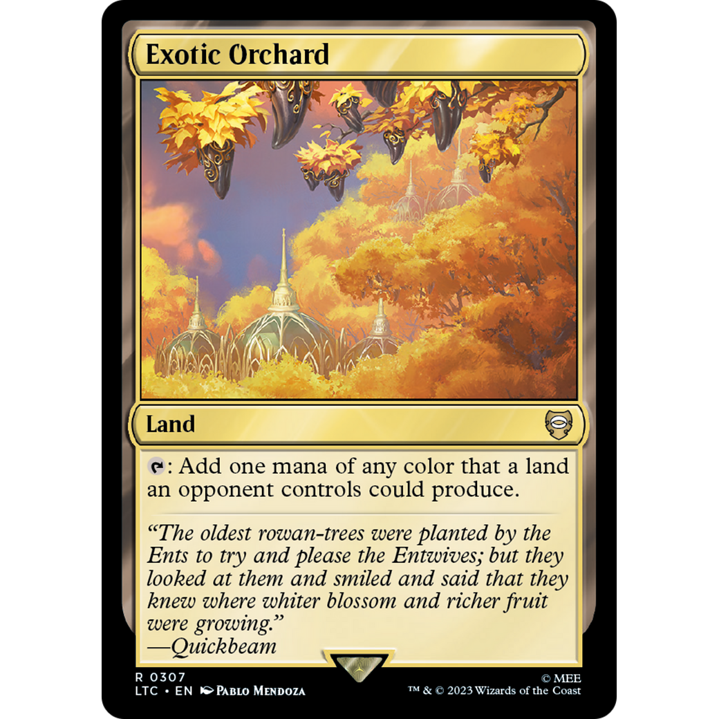 Exotic Orchard (LTC-307) - Tales of Middle-earth Commander