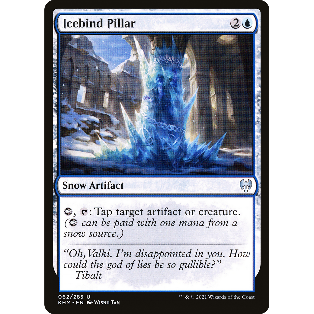 Icebind Pillar (KHM-062) - Kaldheim: (snow) Foil