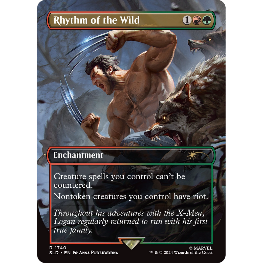 Rhythm of the Wild (SLD-1740) - Secret Lair Drop (Borderless)