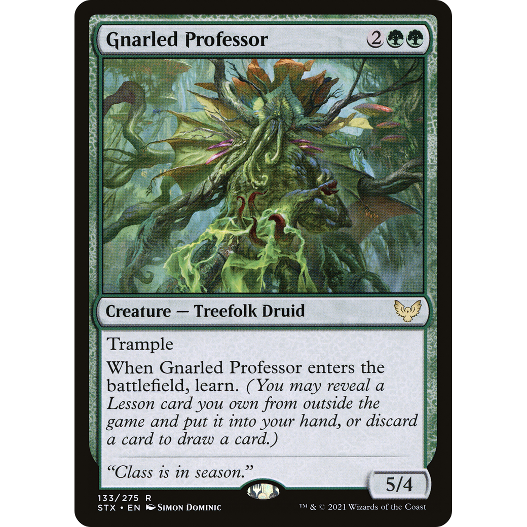 Gnarled Professor (STX-133) - Strixhaven: School of Mages