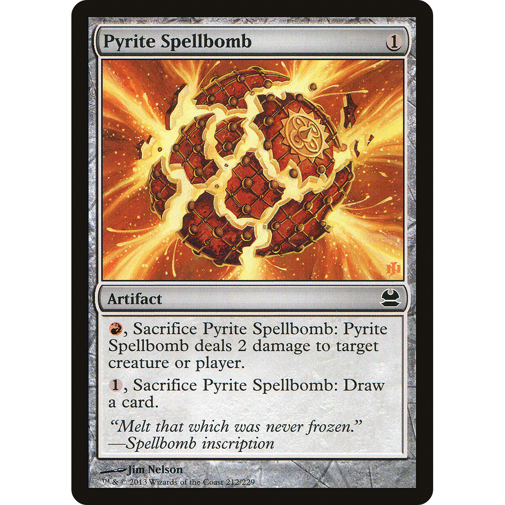 Pyrite Spellbomb (MMA-212) - Modern Masters Foil