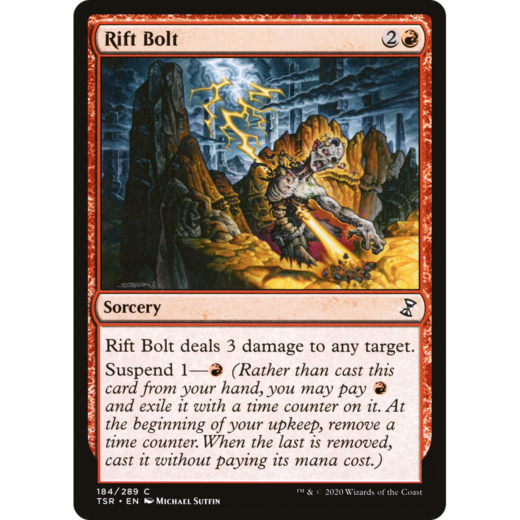 Rift Bolt (TSR-184) - Time Spiral Remastered