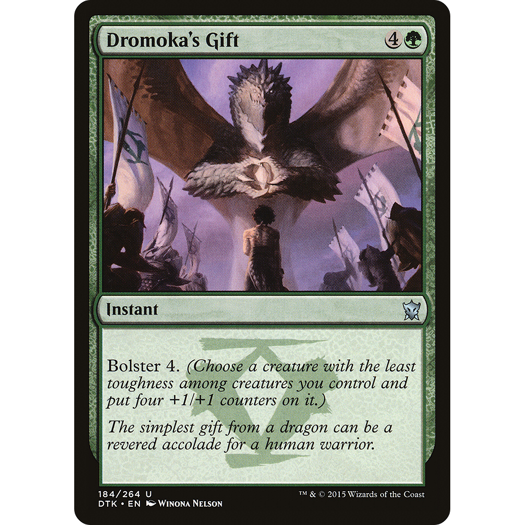 Dromoka's Gift (DTK-184) - Dragons of Tarkir