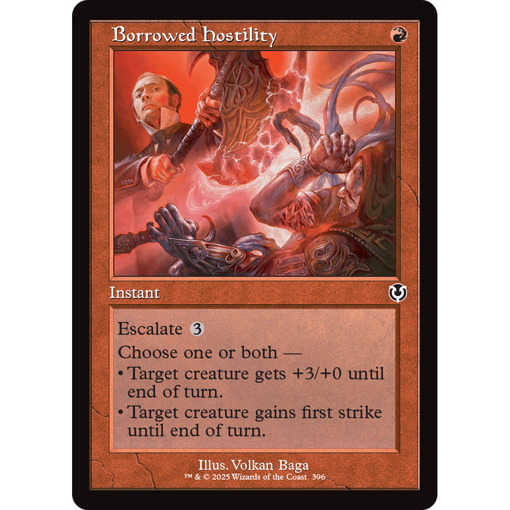 Borrowed Hostility (INR-396) - Innistrad Remastered