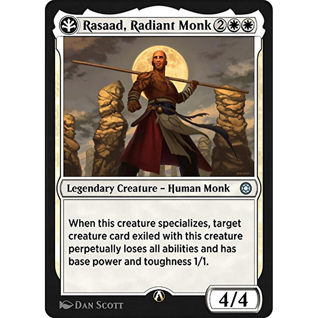 Rasaad, Radiant Monk (HBG-04W) - Alchemy Horizons: Baldur's Gate