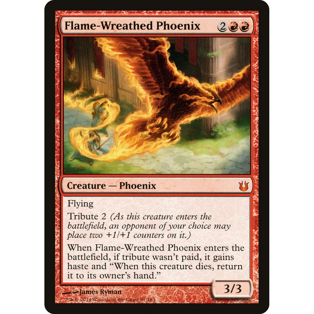 Flame-Wreathed Phoenix (BNG-097) - Born of the Gods