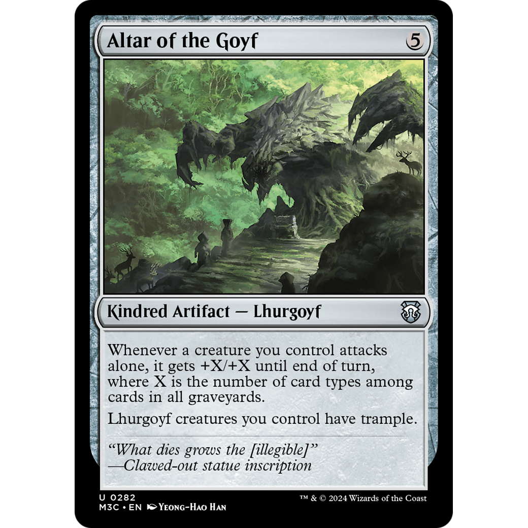 Altar of the Goyf (M3C-282) - Modern Horizons 3 Commander Foil