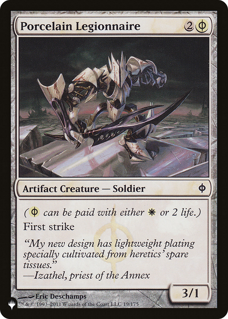 Porcelain Legionnaire (LIST-19/175) - The List