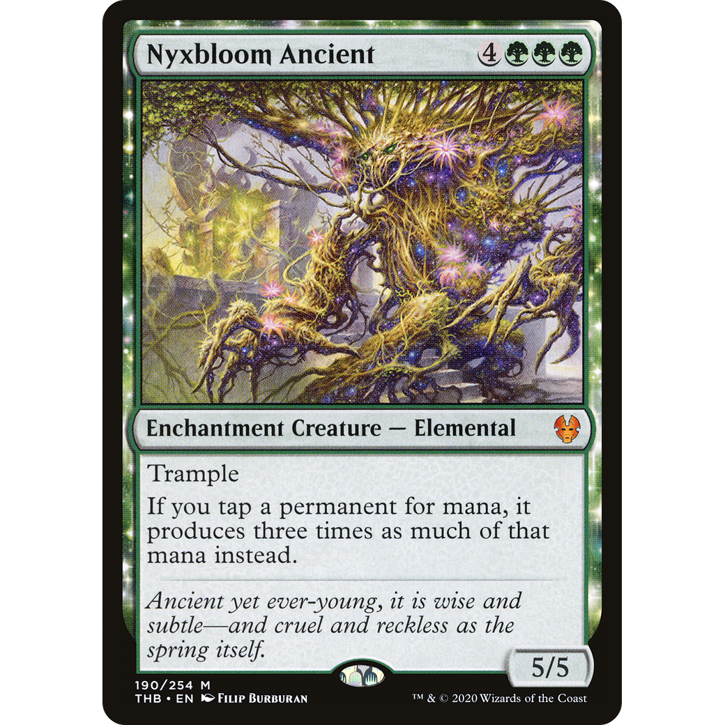 Nyxbloom Ancient (THB-190) - Theros Beyond Death: (enchantment)