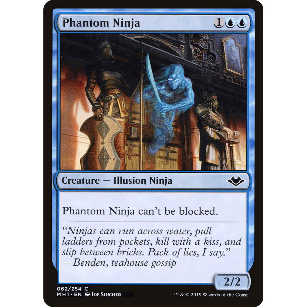 Phantom Ninja (MH1-062) - Modern Horizons Foil