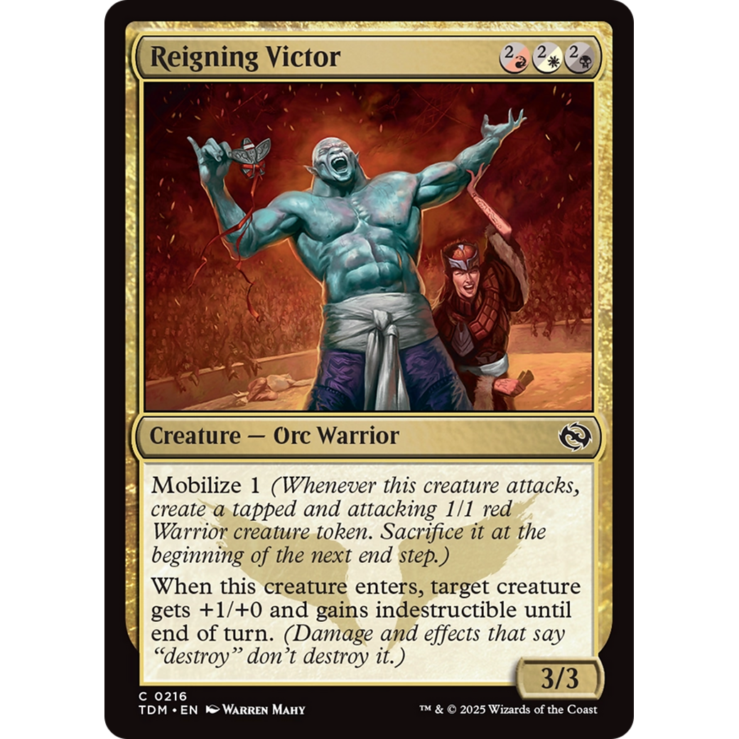 Reigning Victor (TDM-216) - Tarkir: Dragonstorm