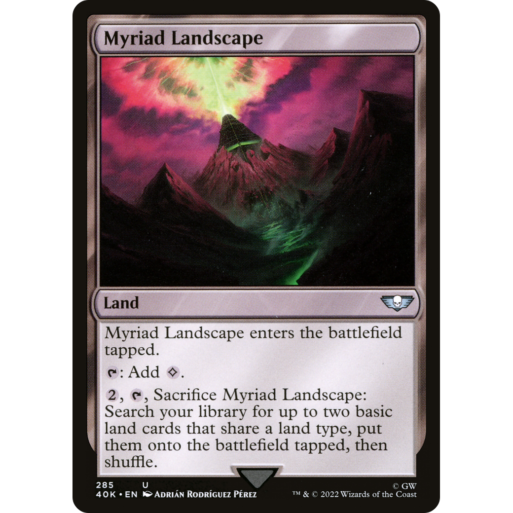 Myriad Landscape (40K-285) - Warhammer 40,000 Commander