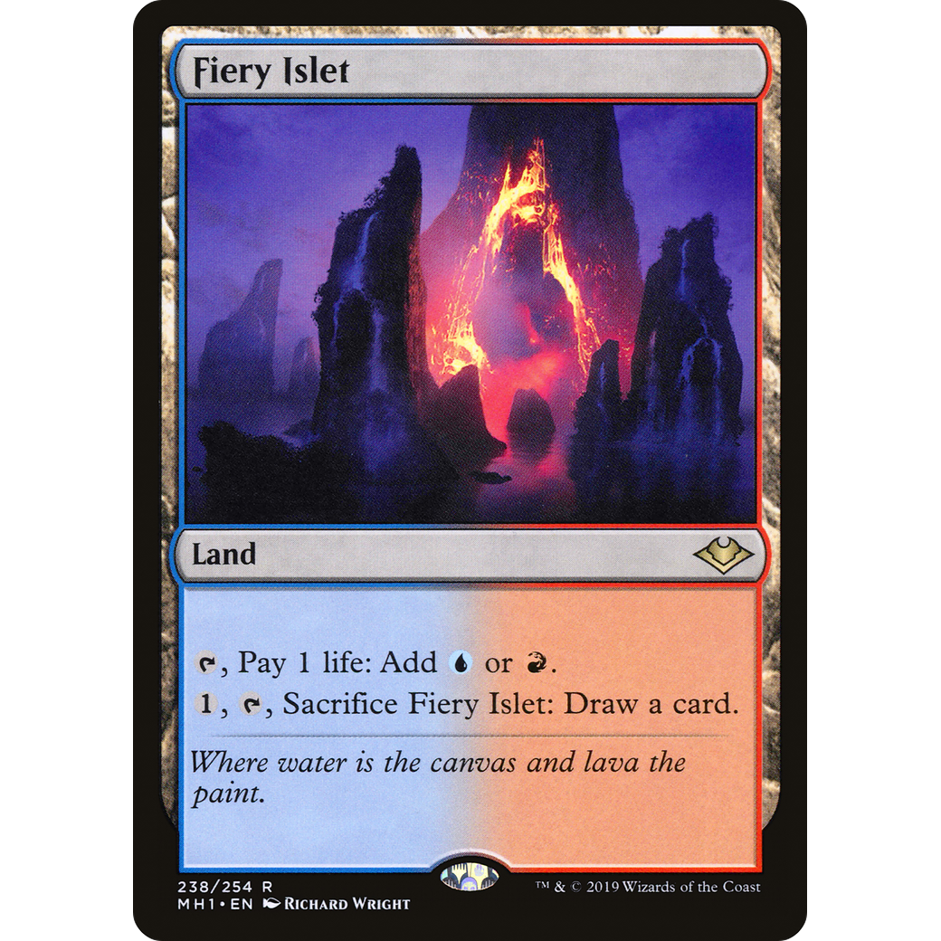 Fiery Islet (MH1-238) - Modern Horizons Foil