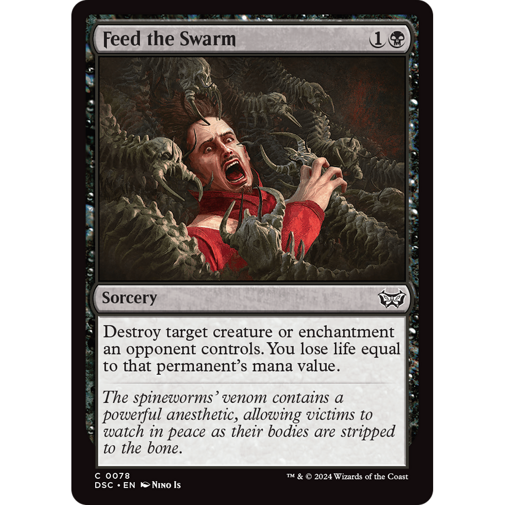 Feed the Swarm (DSC-078) - Duskmourn: House of Horror Commander