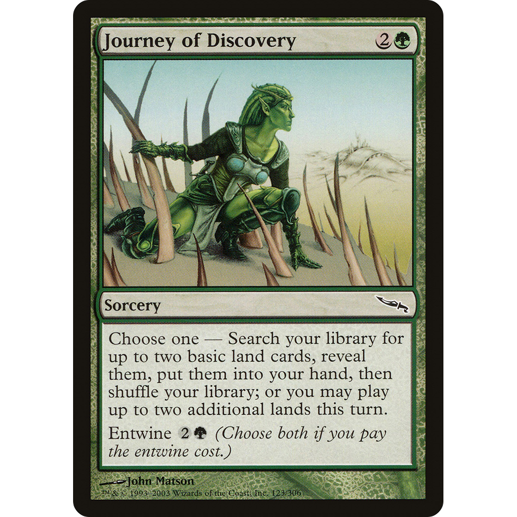Journey of Discovery (MRD-123) - Mirrodin Foil