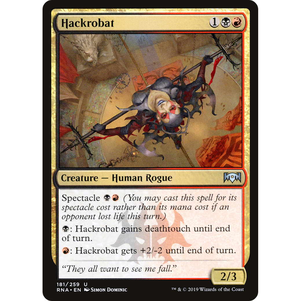 Hackrobat (RNA-181) - Ravnica Allegiance Foil