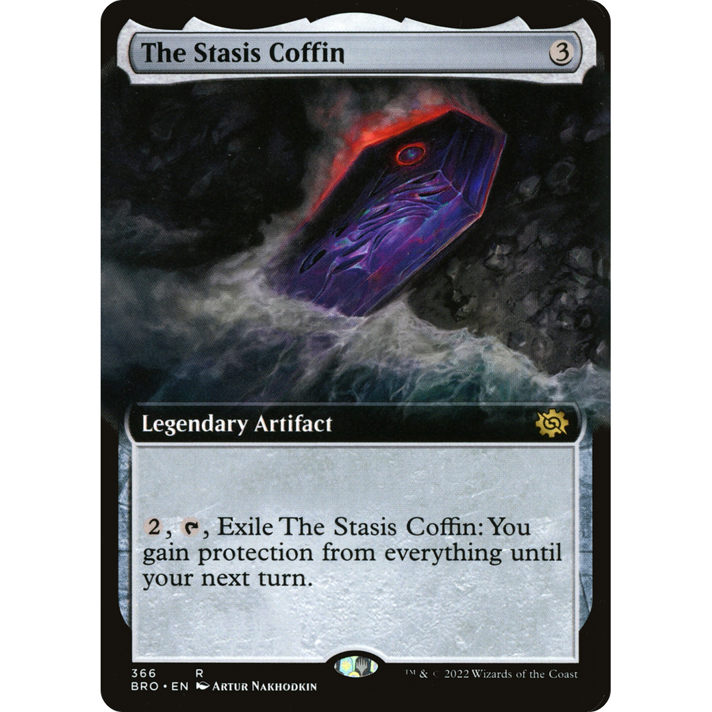The Stasis Coffin (Extended Art) (BRO-366) - The Brothers' War: (Extended Art)