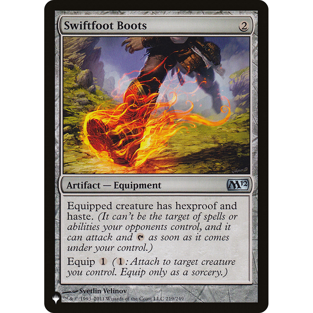 Swiftfoot Boots (M12) (LIST-219) - The List