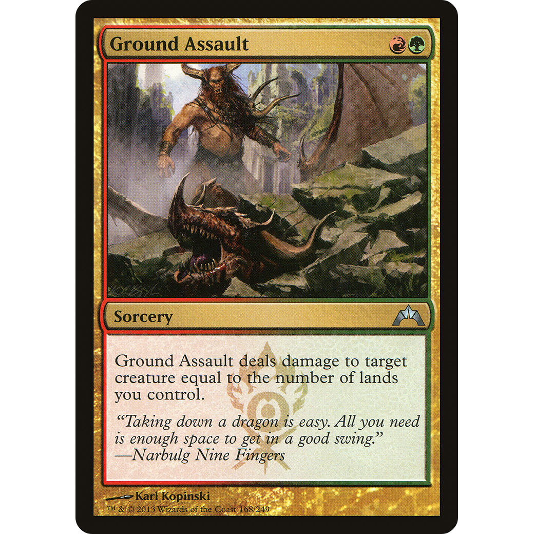 Ground Assault (GTC-168) - Gatecrash