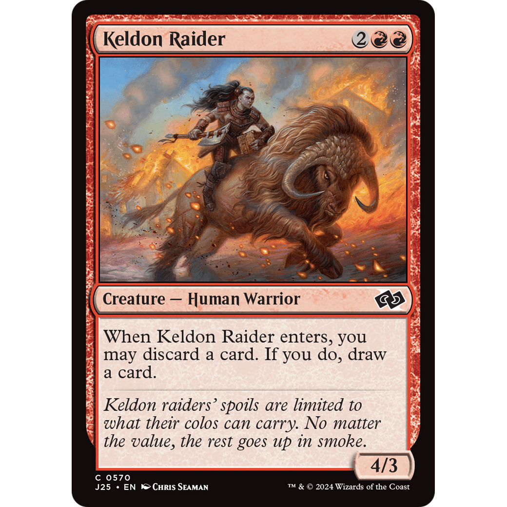 Keldon Raider (J25-570) - Foundations Jumpstart