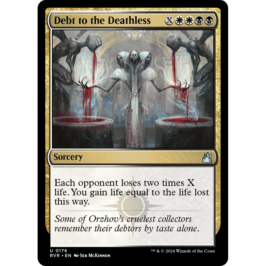 Debt to the Deathless (RVR-176) - Ravnica Remastered