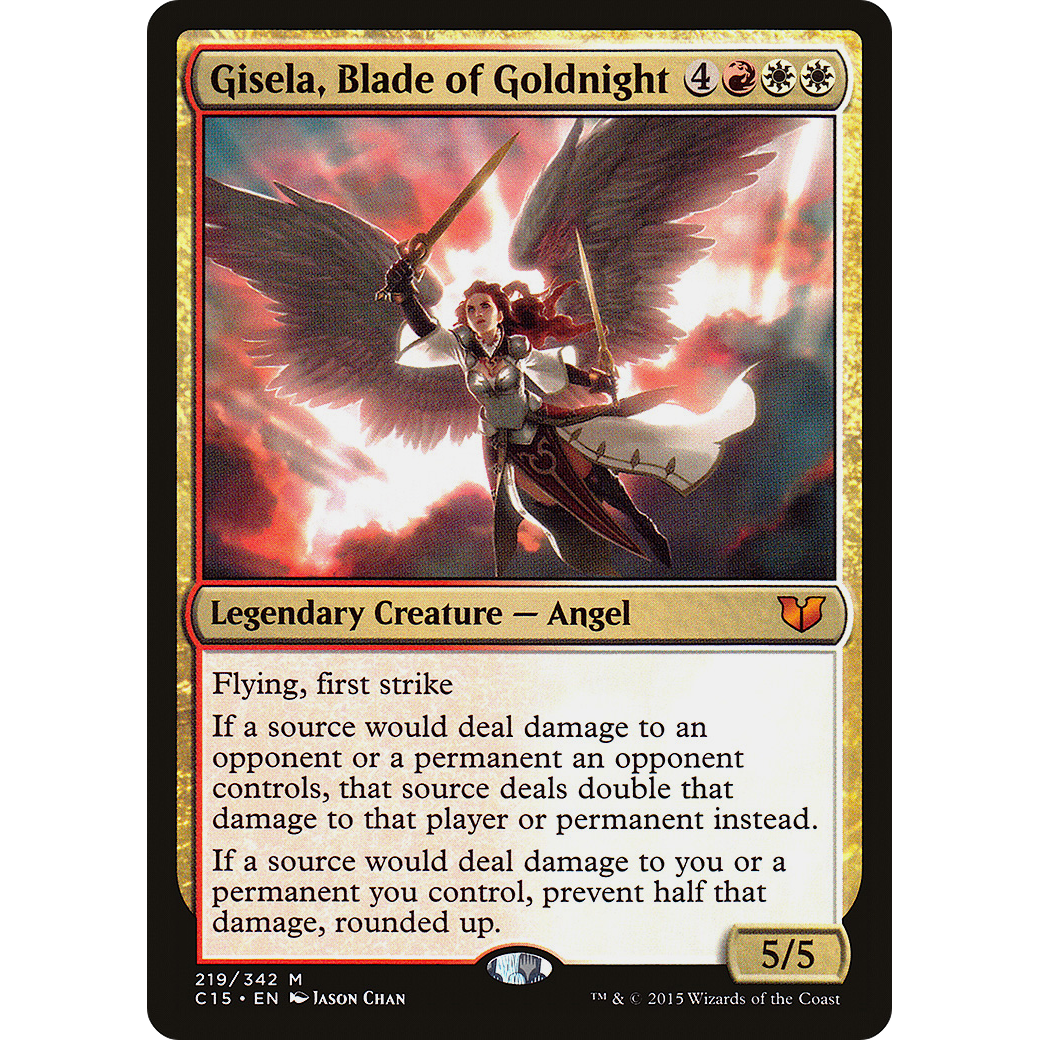 Gisela, Blade of Goldnight (C15-219) - Commander 2015