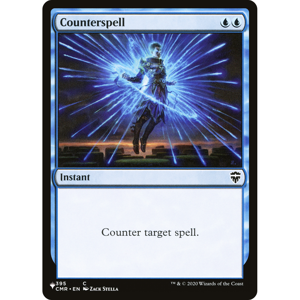 Counterspell (CMR) (LIST-395) - The List