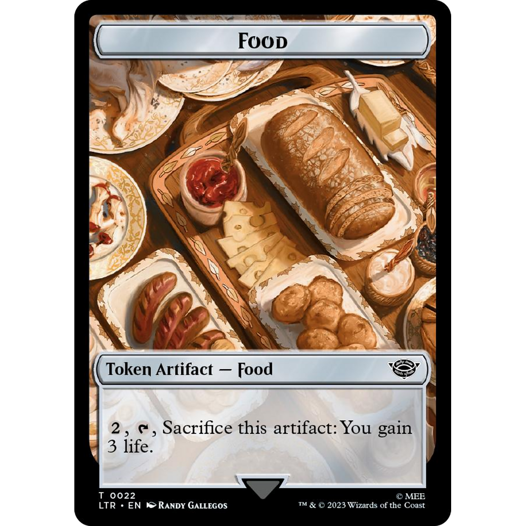 Food (TLTR-022) - Tales of Middle-earth Tokens Foil