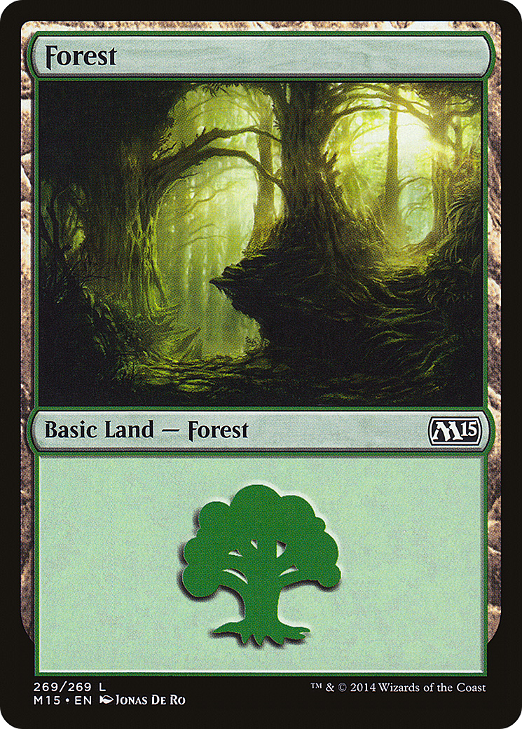 Forest (269) (M15-269) - Magic 2015 Foil