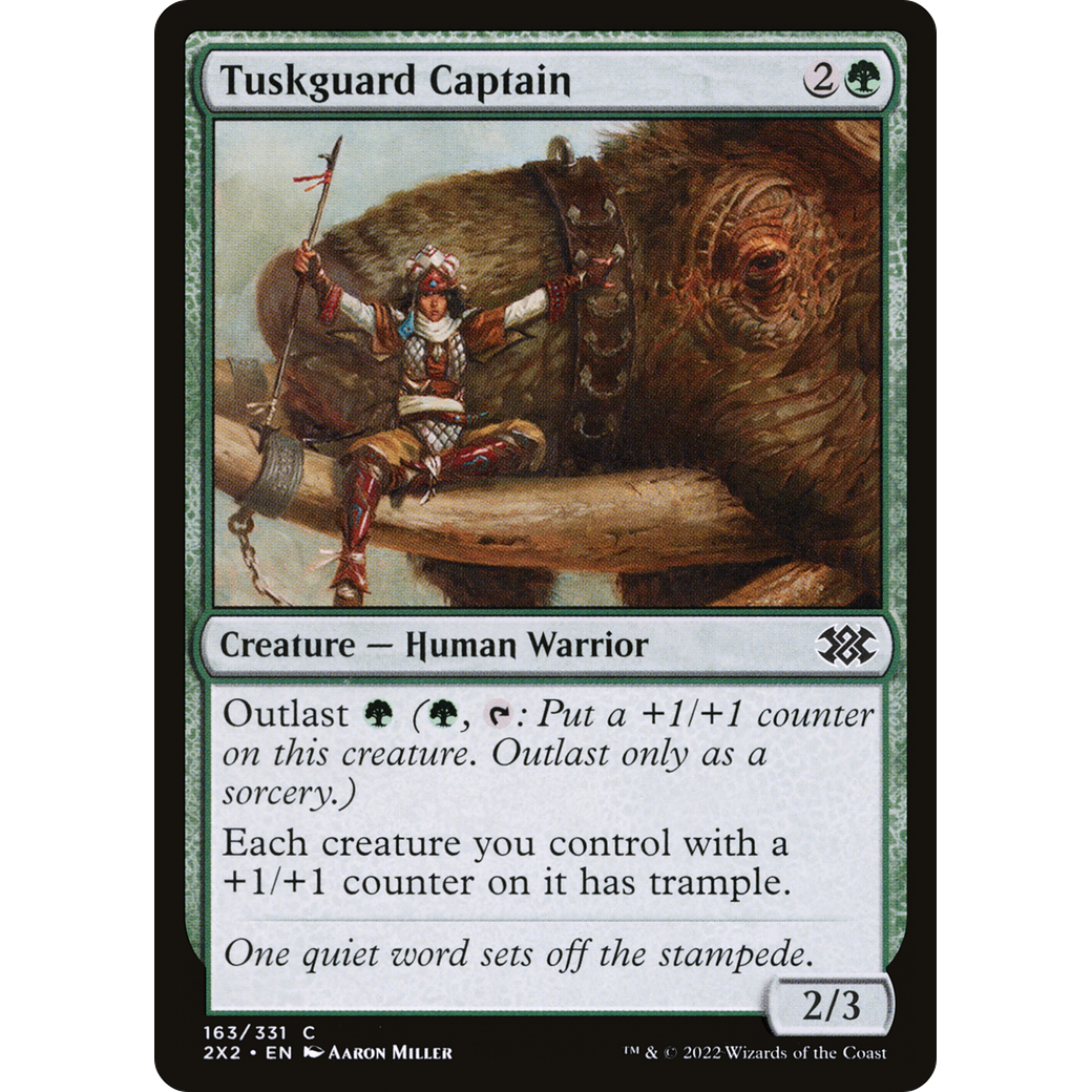 Tuskguard Captain (2X2-163) - Double Masters 2022