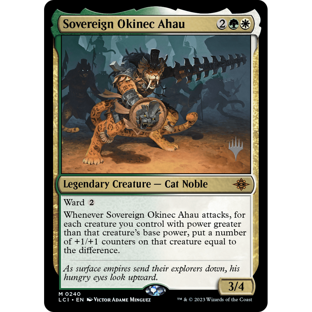 Sovereign Okinec Ahau (PPLCI-240P) - The Lost Caverns of Ixalan Promos