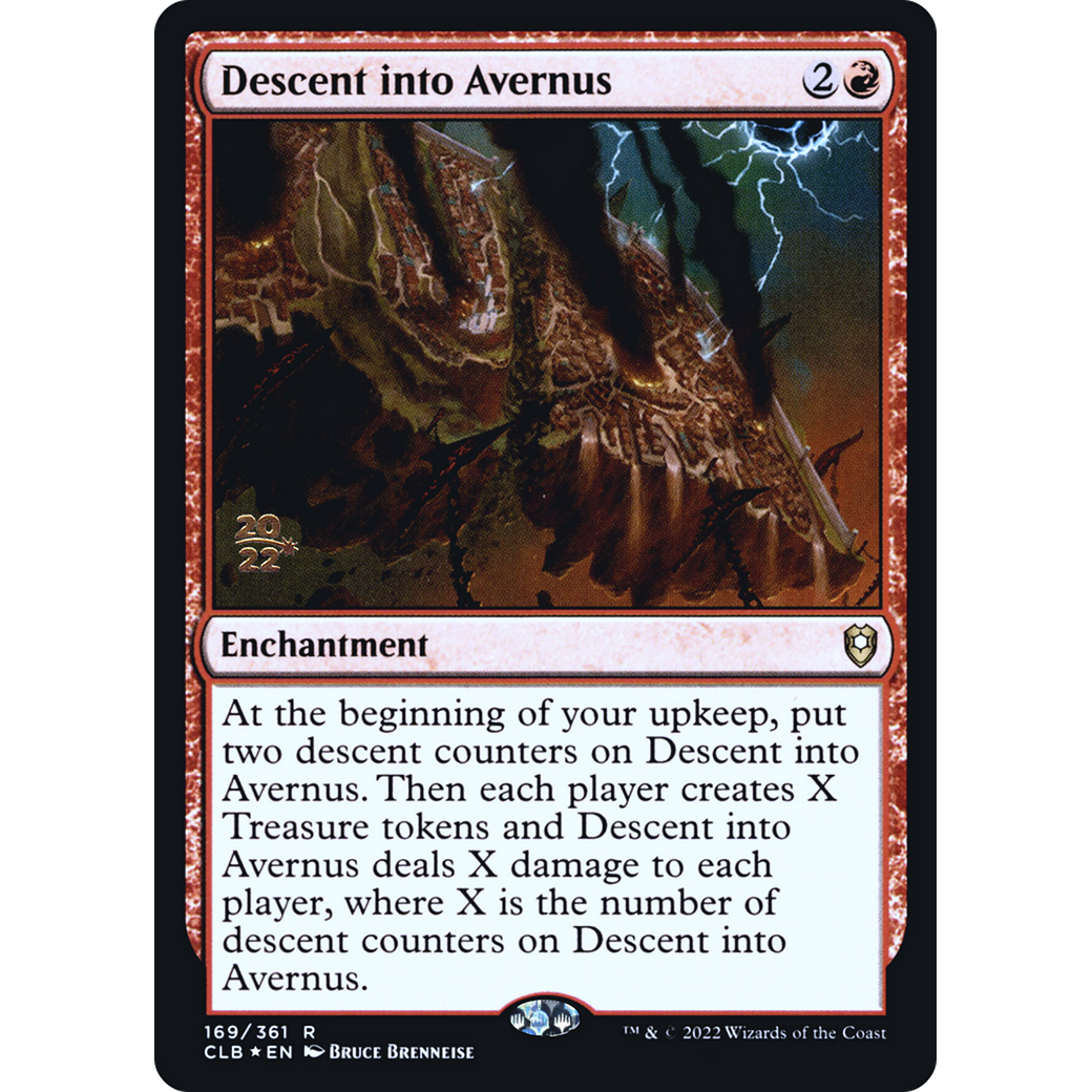 Descent into Avernus (PRE-169S) - Battle for Baldur's Gate Promos Foil