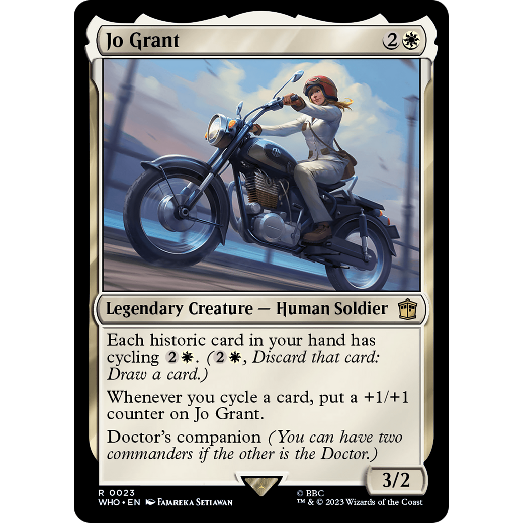 Jo Grant (WHO-023) - Doctor Who Foil