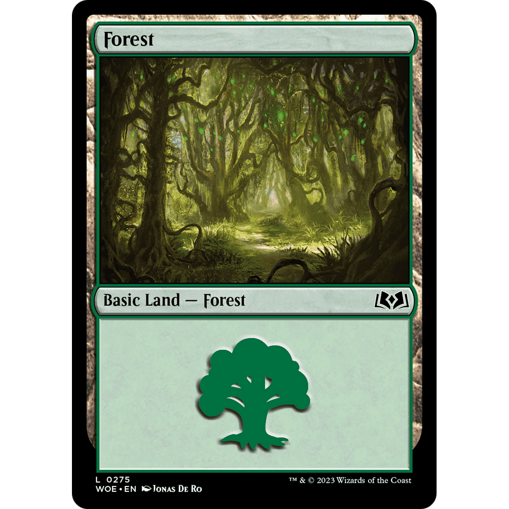 Forest (WOE-275) - Wilds of Eldraine Foil