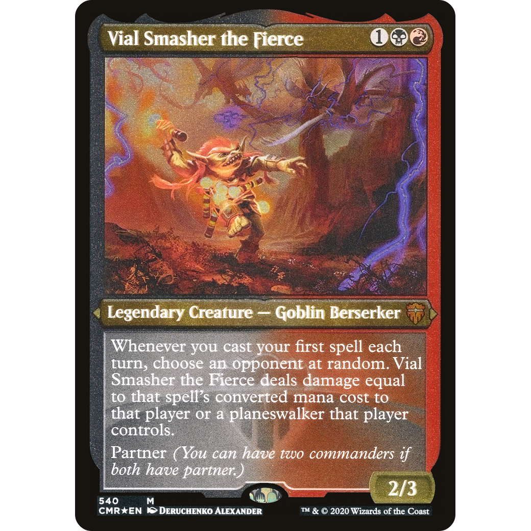 Vial Smasher the Fierce (Foil Etched) (CMR-540) - Commander Legends Foil