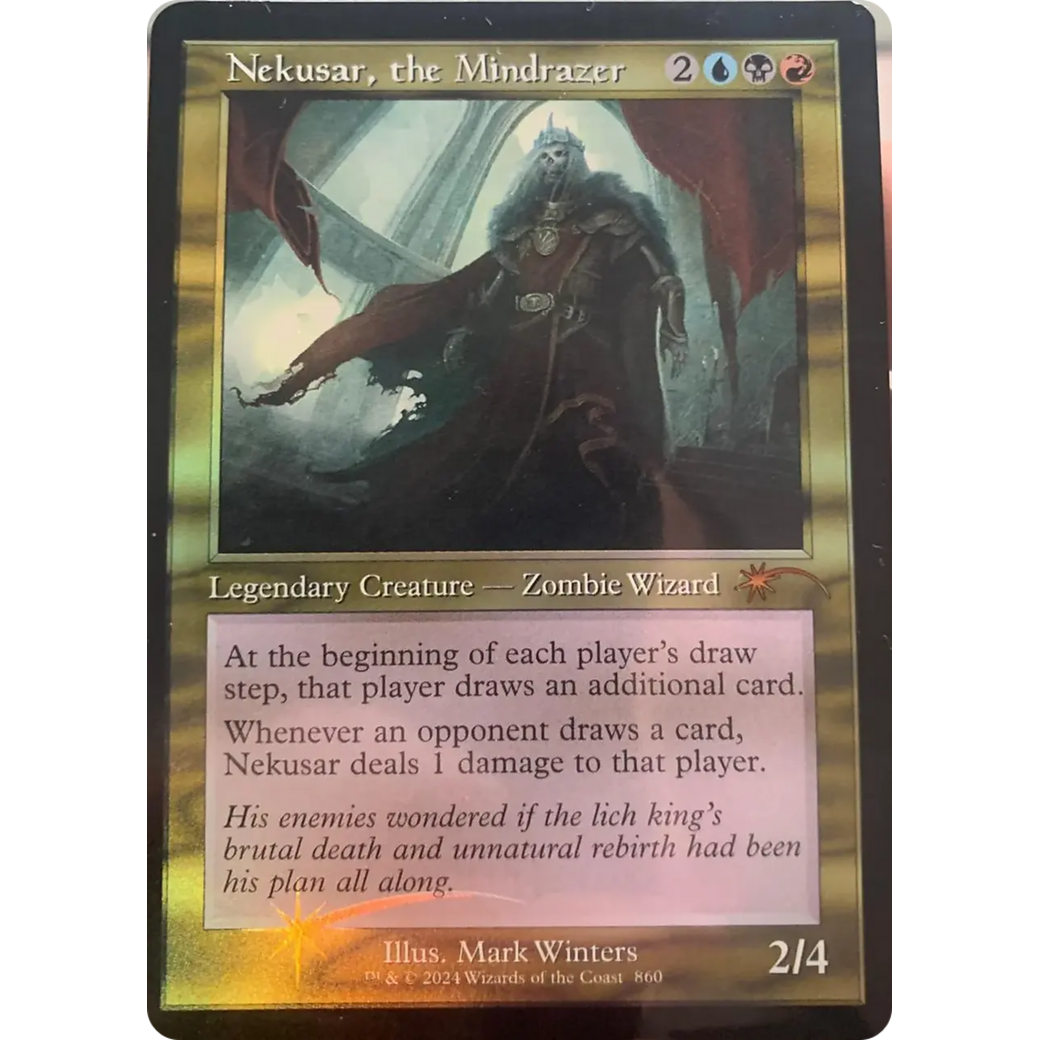 Nekusar, the Mindrazer (Retro Frame) (SLD-860) - Secret Lair Drop Foil