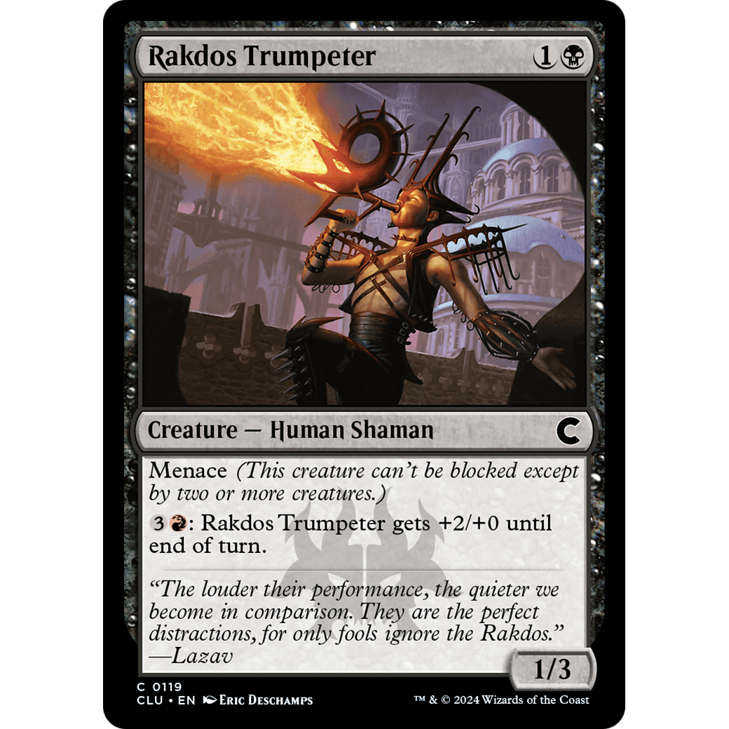 Rakdos Trumpeter (CLU-119) - Ravnica: Clue Edition