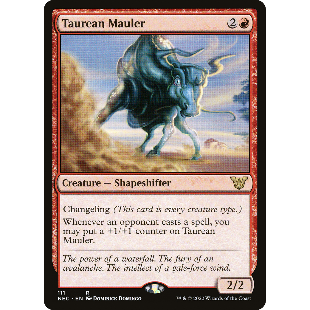 Taurean Mauler (NEC-111) - Neon Dynasty Commander