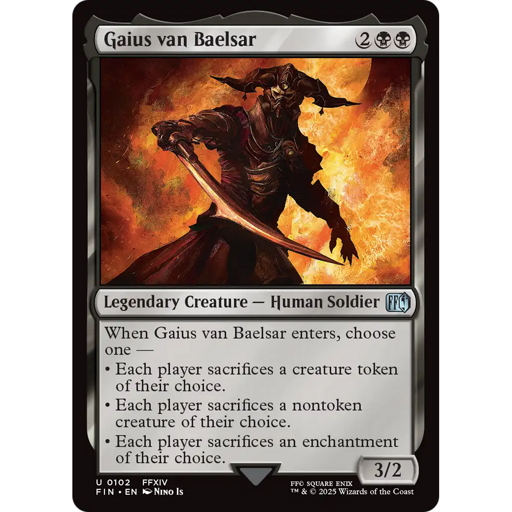 Gaius van Baelsar (FIN-102) - FINAL FANTASY Foil