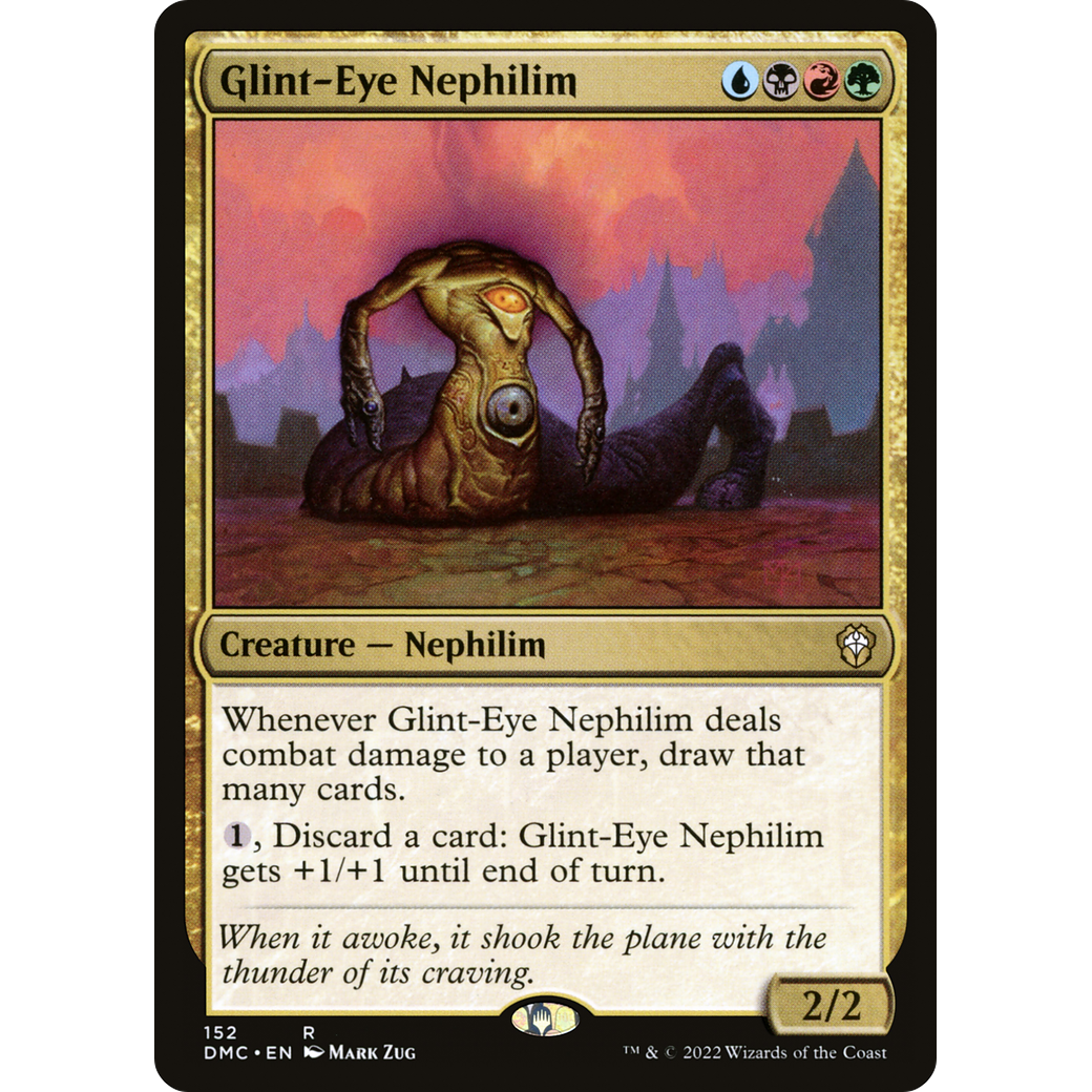 Glint-Eye Nephilim (DMC-152) - Dominaria United Commander