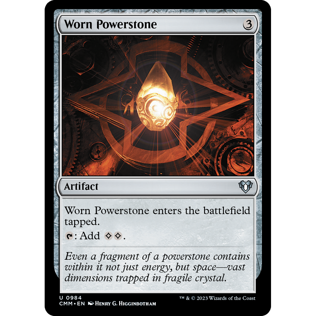 Worn Powerstone (CMM-984) - Commander Masters