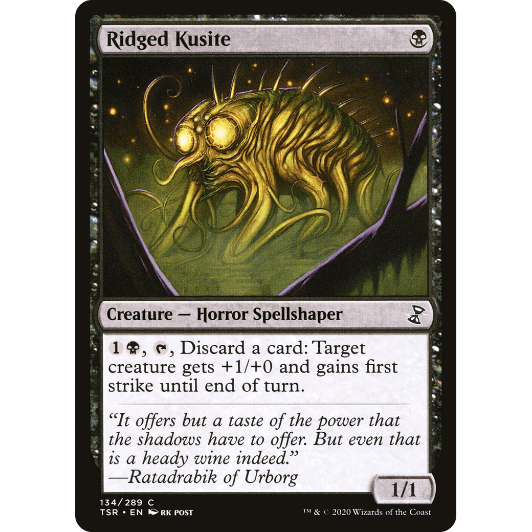 Ridged Kusite (TSR-134) - Time Spiral Remastered
