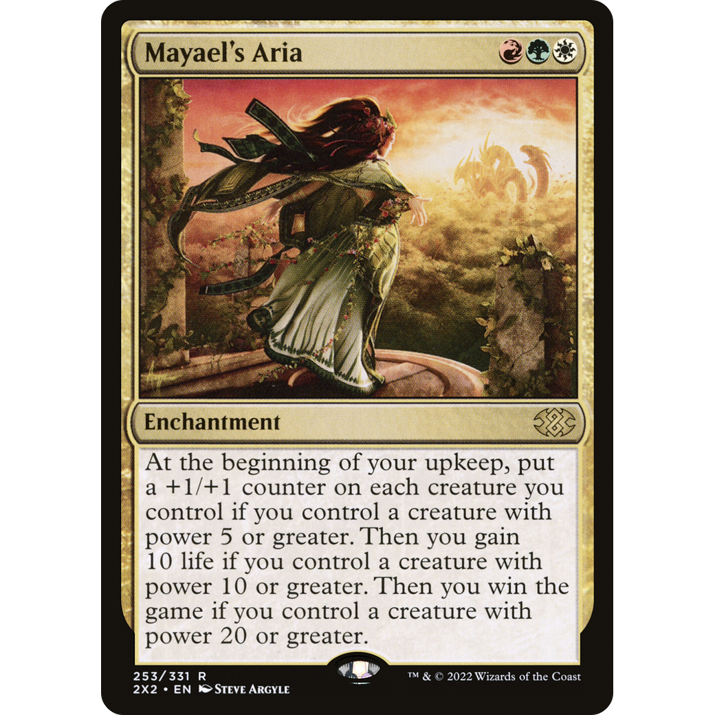 Mayael's Aria (2X2-253) - Double Masters 2022 Foil