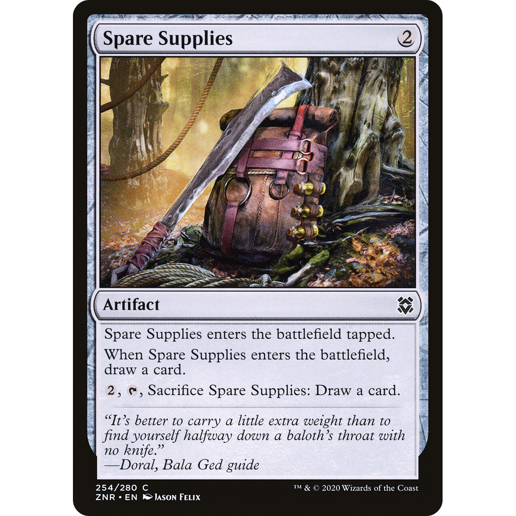 Spare Supplies (ZNR-254) - Zendikar Rising