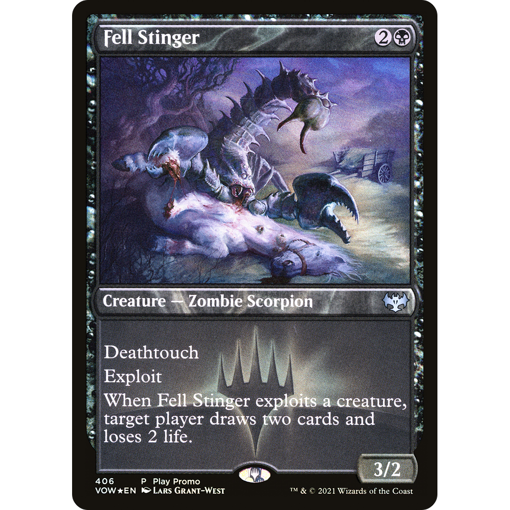 Fell Stinger (PLAY-406) - Innistrad: Crimson Vow Foil