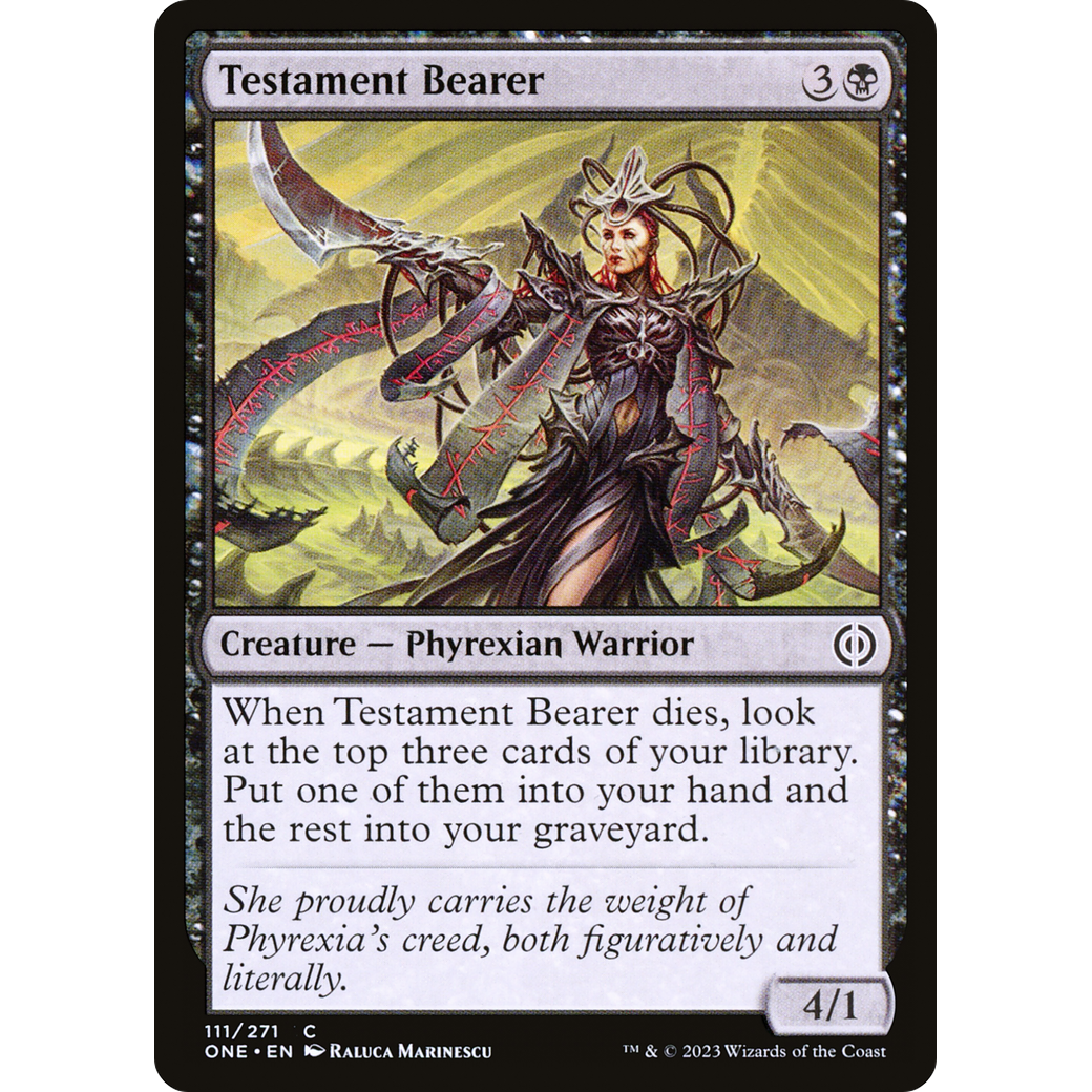 Testament Bearer (ONE-111) - Phyrexia: All Will Be One