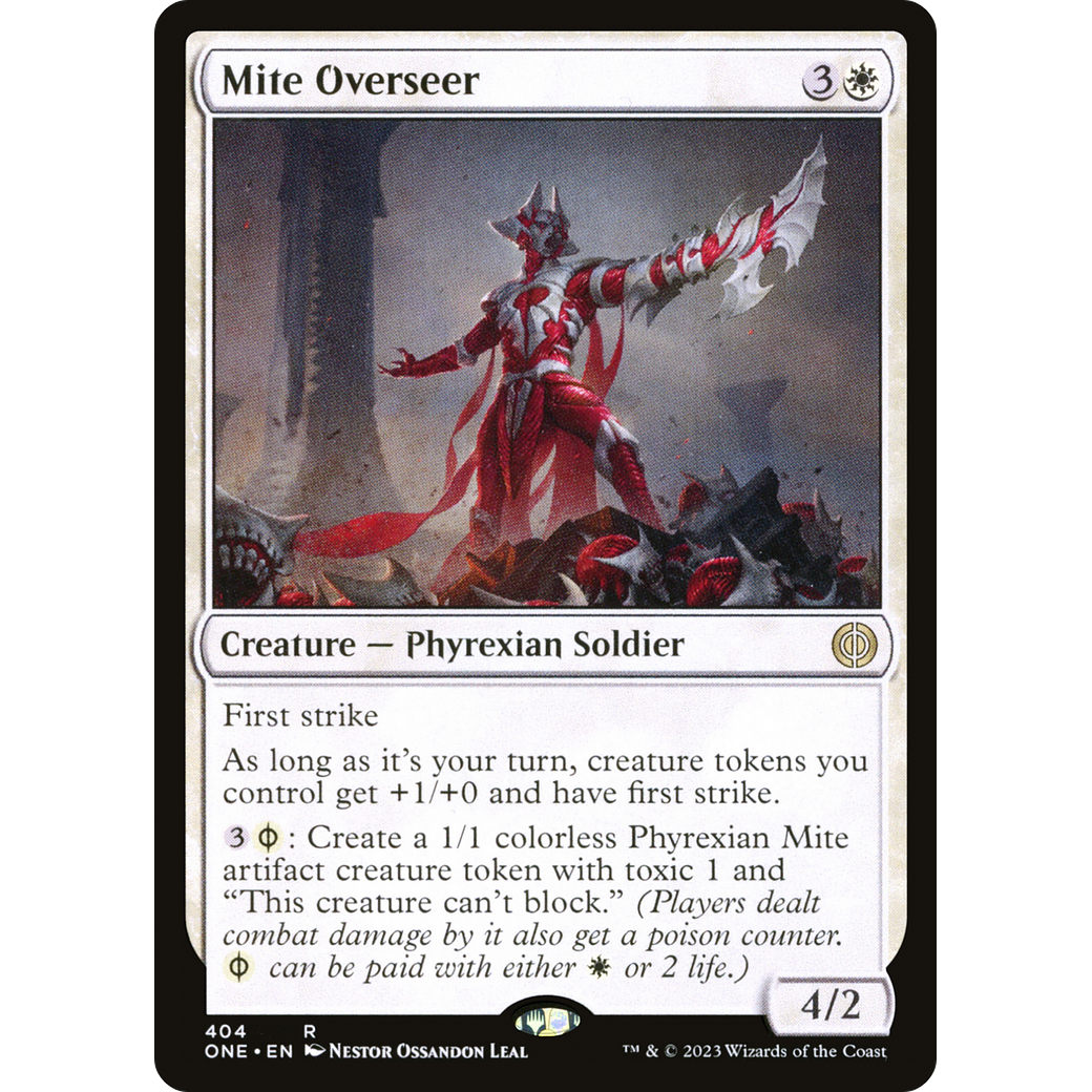 Mite Overseer (ONE-404) - Phyrexia: All Will Be One
