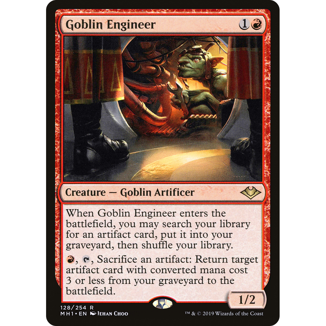 Goblin Engineer (MH1-128) - Modern Horizons Foil